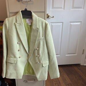 House of Harlow 1960 Lime Green Garment